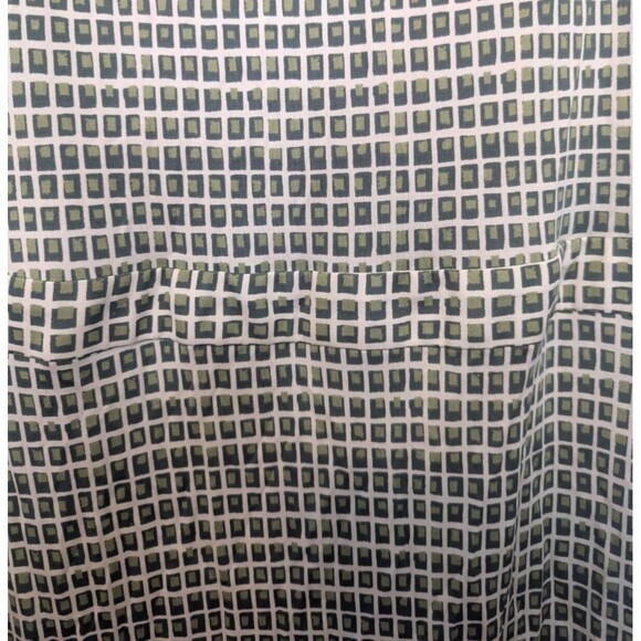 TORY BURCH 100% Silk RETRO PLAID Check Print MOD Sleeveless MINI Dress S Y2K - Picture 5 of 7
